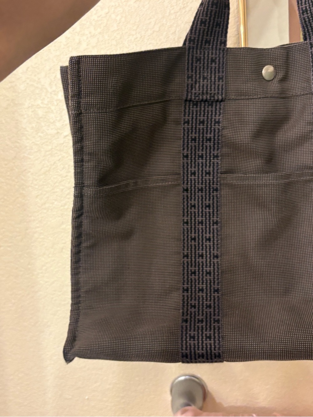 Hermes Canvas Tote Herline MM - Picture 4 of 14